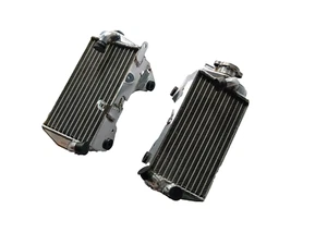 Aluminum Radiator FOR Honda CRF250 R/CRF250R 2014-2015 Left&Right Braced polish - Bild 1 von 8
