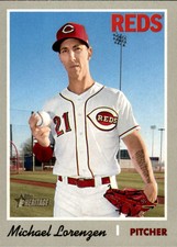 2019 Topps Heritage #159 Michael Lorenzen Reds