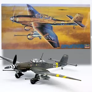 HASEGAWA 1/48 JUNKERS JU87G-2 STUKA ANTI TANK ATTACKER KIT - Picture 1 of 4