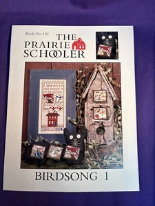 The Prairie Schooler BIRDSONG I Book No. 128 Cross Stitch 2006 cardstock - Picture 1 of 5