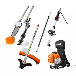 NEW-Backpack 4 in 1 Multi-Functional Trimming Tool,52CC 2-Cycle Garden Tool - Picture 1 of 17