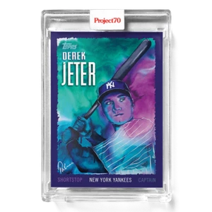 Proyecto Topps 2021 70~1995 Derek Jeter #495~ de Brittney Palmer PR:1.351 - Imagen 1 de 2