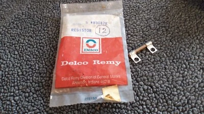 DELCO REMY Alternator Resistor-DIESEL 830478 - ( one unit ) ref: Standard RU-25 - Image 1 of 4