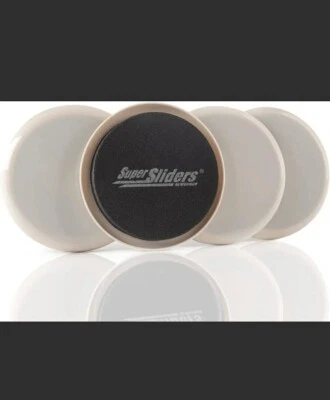 Super Sliders 3 1/2" Round Reutilizável Móveis Sliders para Carpete - Mo Sem Esforço - Imagem 1 de 4