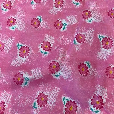 Chintz Cotton Flowers Floral Pattern Fabric Scrap Material DIY Sewing Craft Hobb - Image 1 of 4