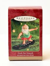 Hallmark Keepsake Ornament 2000 - North Pole Network "Surfin' Santa" New