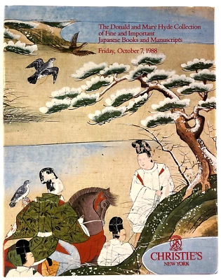 Christie’s Donald & Mary Hyde Collection of Fine Japanese Books 1988 - Image 1 of 4