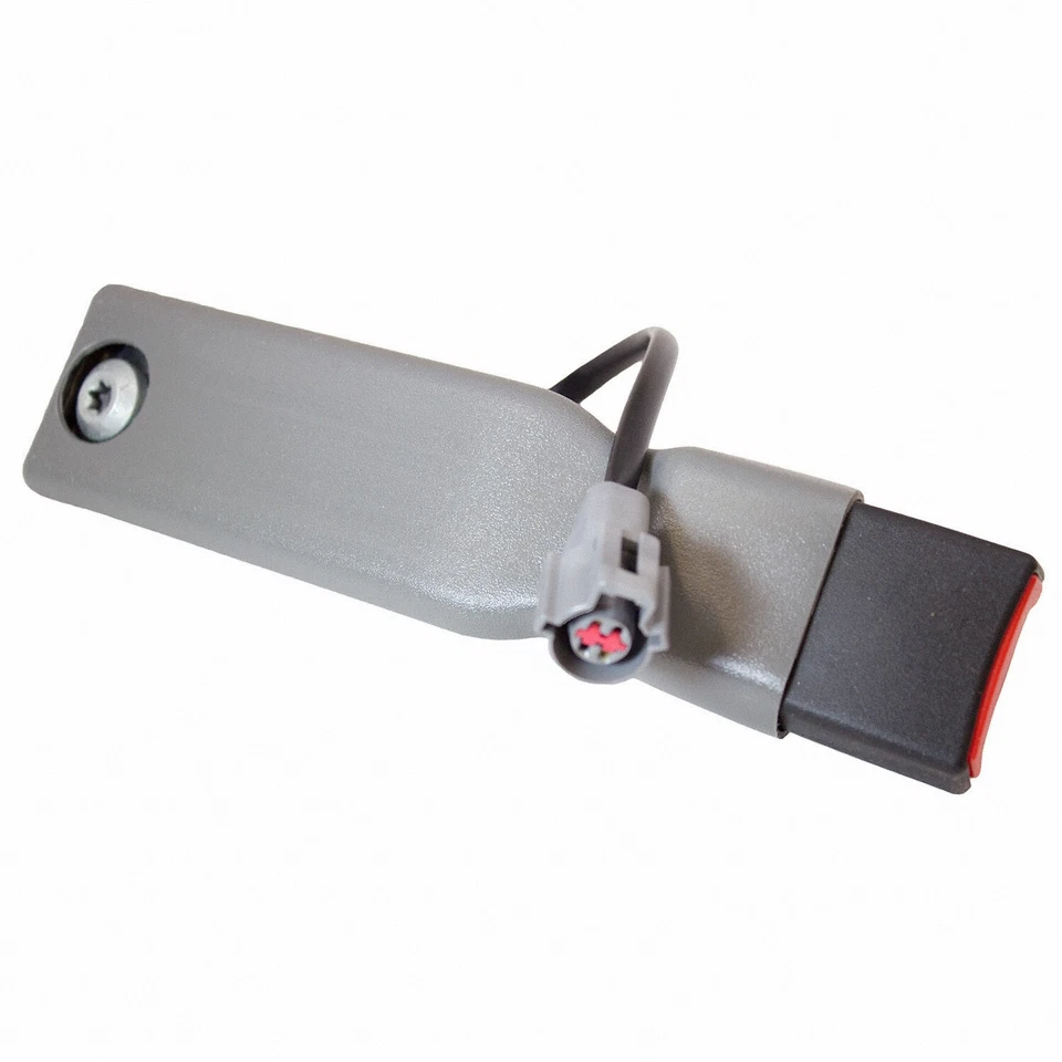 OEM 5C3Z2561203AAA Ford Front Left Driver Seat Belt Buckle Gray