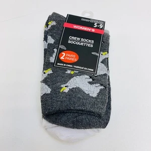 NUEVO con ETIQUETAS PAQUETE DE 2 CALCETINES DE MUJER GREENBRIER, TALLA 5-9, Llamacorn/Rayas - Imagen 1 de 4