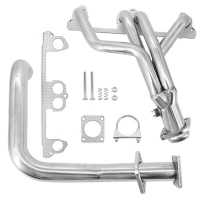 Stainless Steel Exhaust Header Manifold Fit for 1991-1995 2.5L Jeep Wrangler YJ - Image 1 of 4