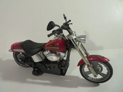 New Bright Harley Davidson Motorcycle 1:18 Scale Die Cast Moving Sound Vehicle - Image 1 of 4