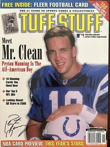 TUFF STUFF Mag (Nov 2000) PEYTON MANNING - Meet Mr. Clean - Indianapolis Colts - Picture 1 of 1