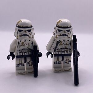 LEGO Star Wars Sandtrooper Mini-figure (sw0383) with white shoulder pauldron 