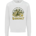Bushcraft Funny Outdoor Pursuits Scouts Camping Kids Sweatshirt Jumper
