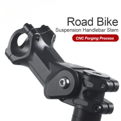 Suspension Bike Stem for Shock-Absorbing Bike Handlebar and Road Gravel Bike - Image 1 of 4