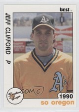 1990 Best Southern Oregon A's Jeffrey Clifford #13