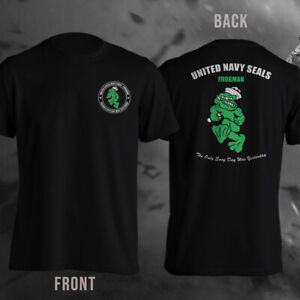 Frogmen US NAVY SEALS T Shirt Military Army Under Water Demolition T-Shirt