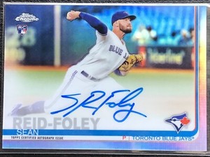 Sean Reid-Foley 2019 Topps Chrome RC Auto / 499 #RA-SRF MINT