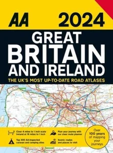 The AA Great Britain and Ireland Road Atlas 2024 - Foto 1 di 1