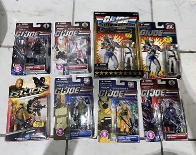 Gi Joe 25th, Roc, 30th, Storm Shadow, hermético, víbora, kwinn, lote Foto 1 de 4