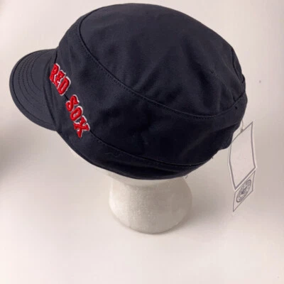 Sombrero del ejército cadete azul oscuro de los Medias Rojas de Boston para mujer Foto 1 de 4