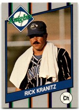 1990 Team Issue Rick Kranitz Charlotte Knights #25 Cubs