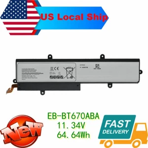 EB-BT670ABA 64.64WH Battery For Samsung Galaxy View 18.4" SM-T670 SM-T677A Serie - Picture 1 of 4