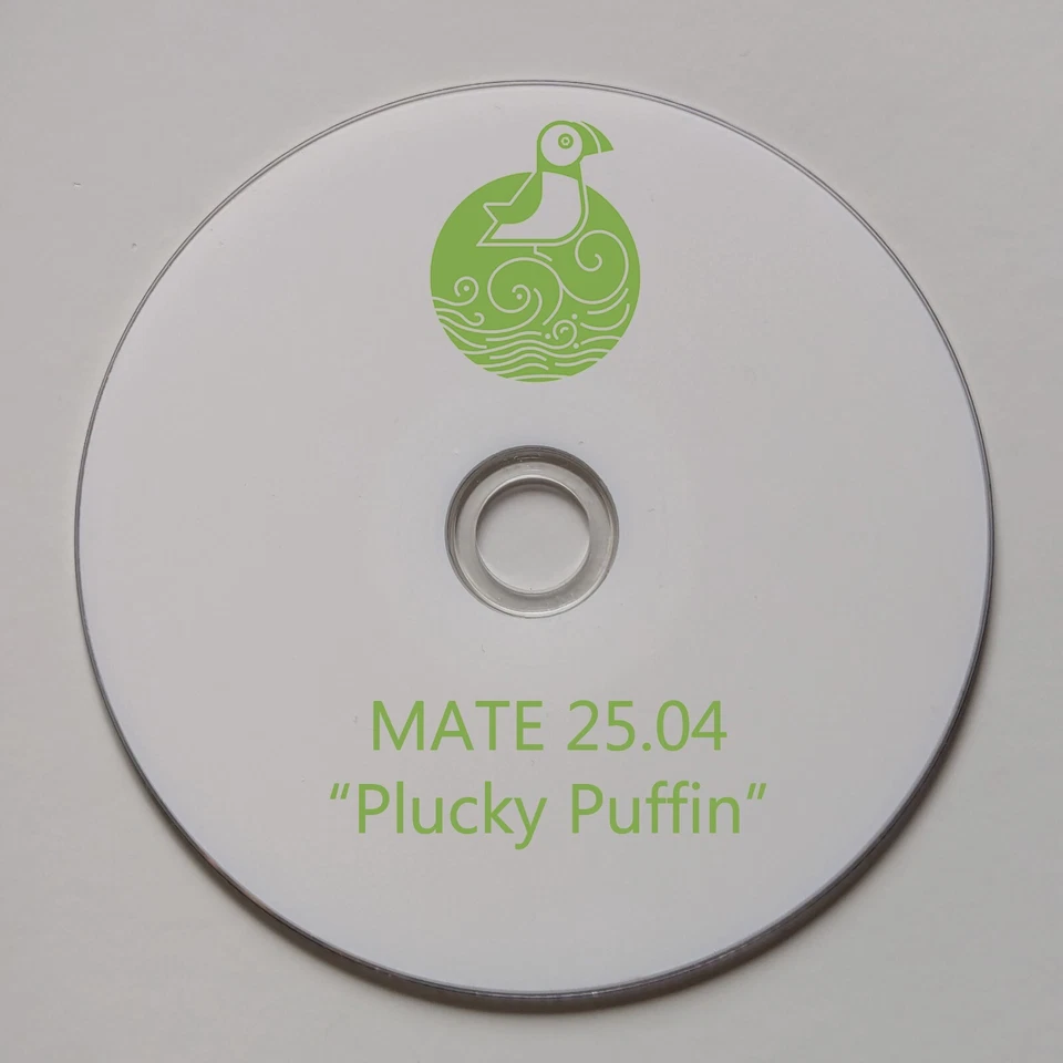 DVD Ubuntu MATE 25.04 Plucky Puffin - 64 bit DVD Boot - Multilingua - Immagine 1 di 1