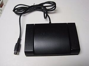 Sanyo FS-55 Transcriber Microcassette Dictation Machine Foot Pedal Control - New