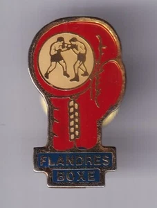RARE PINS PIN'S .. SPORT BOXE BOXING CLUB GANT RING REGION FLANDRES 59 ~FO - Picture 1 of 1