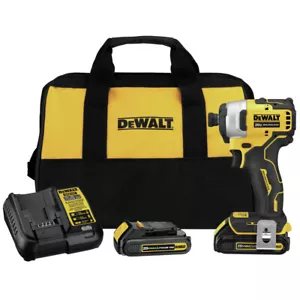 DeWalt DCF809C2R ATOMIC 20V MAX 1/4 in. Impact Driver Kit Certified Refurbished - Picture 1 of 12