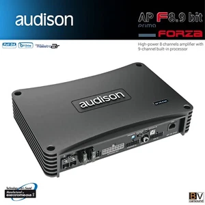 Audison DSP 8 x 85/130 WRMS DSP Verstärker Prima AP F8.9 bit 9 Kanal Prozessor - Picture 1 of 6