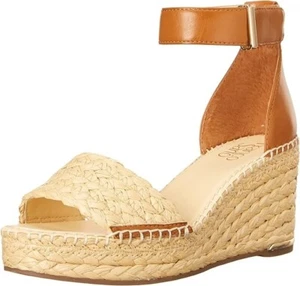 Franco Sarto Clemens Damen-Espadrille-Keilsandalen beige Größe 6M - Bild 1 von 5