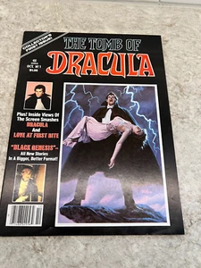 MARVEL COMICS TOMB OF  DRACULA MAGAZINE #1 HORROR MONSTER - Picture 1 of 2