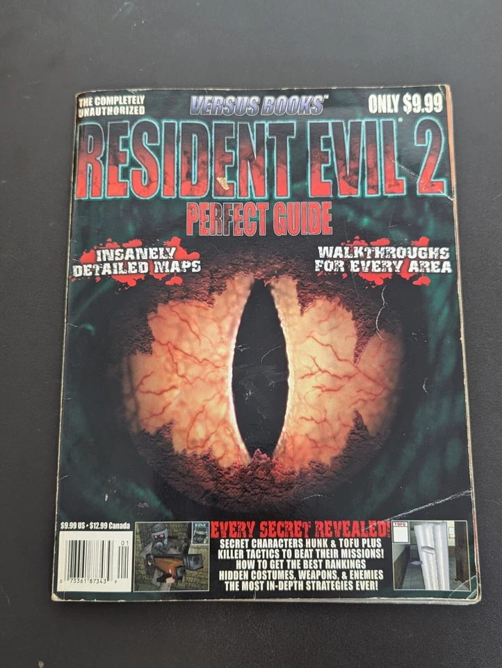 Resident Evil 2 The Completely Unauthorized Perfect Guide by Versus Books - Image 1 of 4
