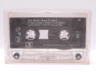Too Short - Born To Mack Cassette Tape (TAPE & CASE ONLY) Tested Free Shipping - Image 1 of 4