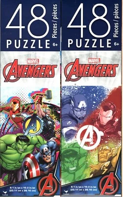 Marvel Avengers - Rompecabezas 48 Piezas - (Juego de 2) Foto 1 de 2