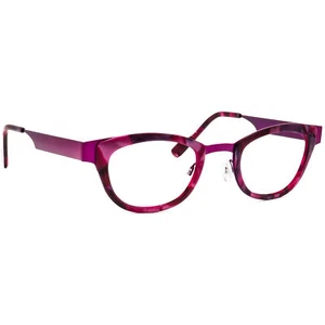 Anne Et Valentin Eyeglasses Fairy U 216 Purple Havana Metal France 46[]22 135 - Picture 1 of 6