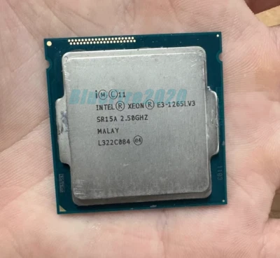 Intel Xeon E3-1265L V3 2.5GHz 4-Core Processor CPU LGA1150 SR15A E3-1265LV3 - Image 1 of 3