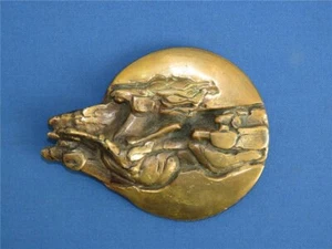 Staatsgeschenk Jos Pirkner Bronze Briefbeschwerer Niedersachsenbrunnen Munster - Bild 1 von 6