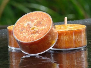 VELAS DE LUZ TÉ TROPICAL DE PIÑA, COCO Y MANGO aroma a fruta 10 un. 60 horas/paquete - Imagen 1 de 12