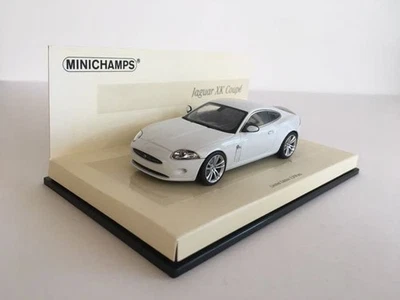 Minichamps 1/43 Jaguar XK Coupe Linea Bianco Limited Edition 1 del 2008 Diecast - Immagine 1 di 4