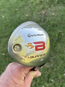 Quemador TaylorMade 3 madera de calle 15* Reax 49 R varilla de grafito flexible para hombre diestro - Imagen 1 de 13