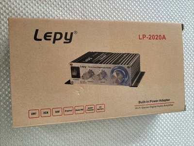 Lepy LP-2020A+ HiFi Stereo Power Digital Amplifier W/ Power Supply - Image 1 of 4