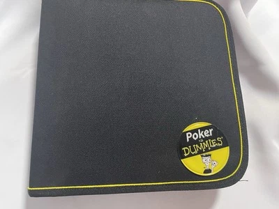 Deluxe Poker Set For Dummies 3 Decks of Cards Instruction Books Casino Chips  - Image 1 of 4