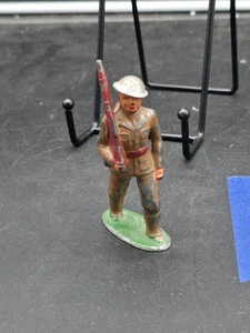 Vintage 1930s Manoil Barclay Dimestore Lead Metal 3-4" Toy Soldier Figure - Picture 1 of 3