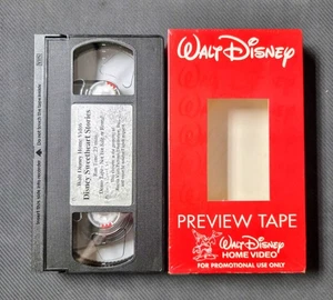Disney Sweetheart Stories VHS PREVIEW TAPE PROMO DEMO WALT DISNEY - Picture 1 of 8