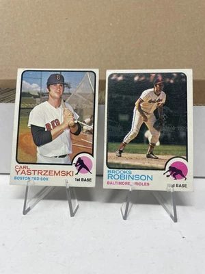 1973 Topps Baseball 429 Diferentes Set/Lote Estrellas-Novatos-Números Altos Foto 1 de 4