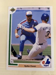 1991 UPPER DECK SPIKE OWEN #189 - Picture 1 of 2
