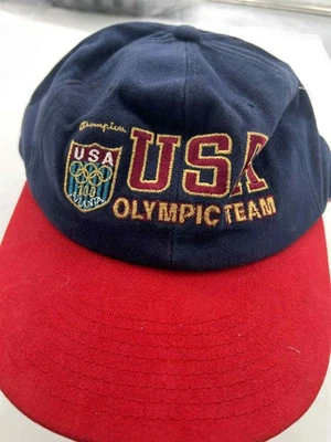 Gorra Champion USA Olympic Team Atlanta 1996 Snapback para hombre rojo marino Foto 1 de 4
